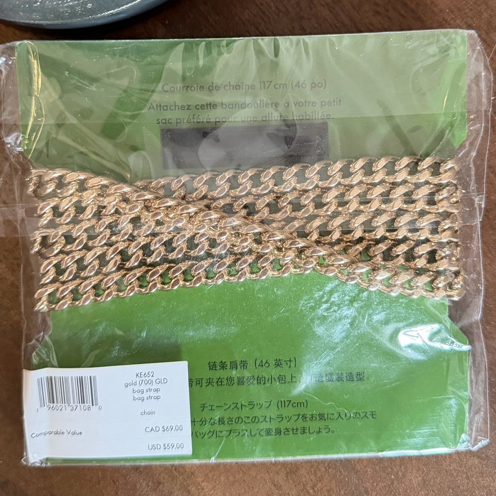 Kate Spade Gold Chain Accessory - Picture 2 of 3